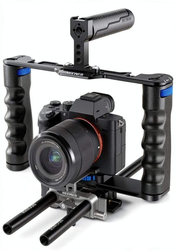Neewer Camera Cage for Canon EOS 90D Sony Alpha 7C-0