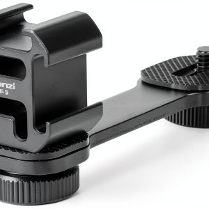 Universal Gimbal Mount ULANZI Triple Shoe Bracket-0