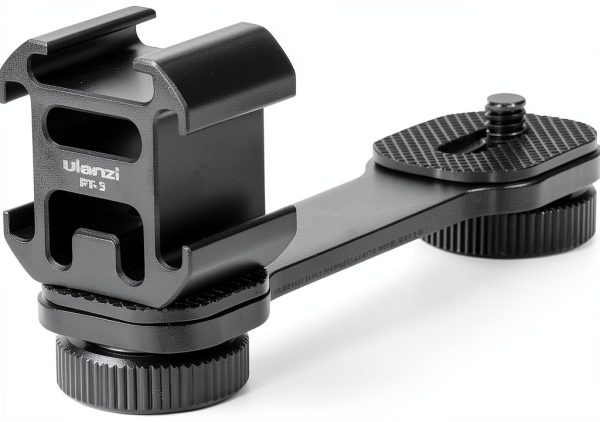 Universal Gimbal Mount ULANZI Triple Shoe Bracket-0