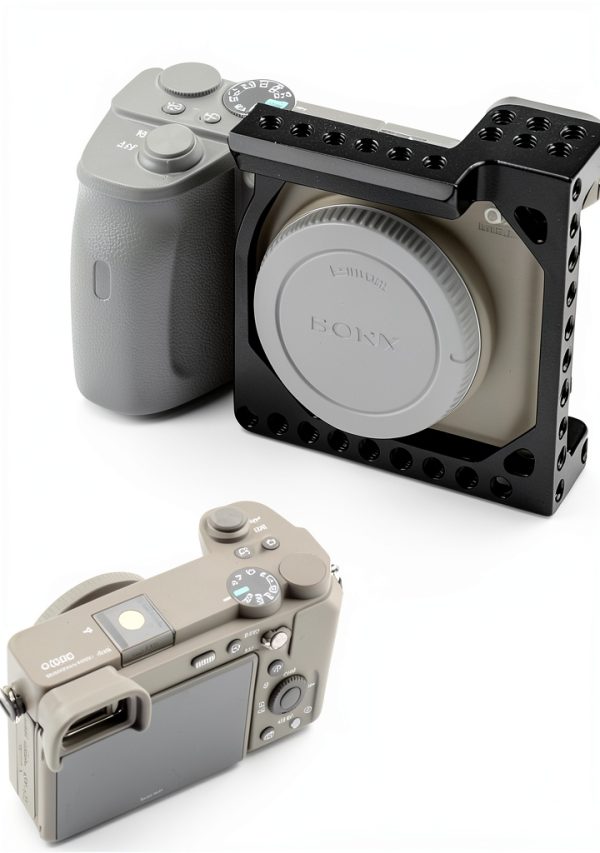 CAMVATE Video Stabilizer Cage Frame Black-2-3