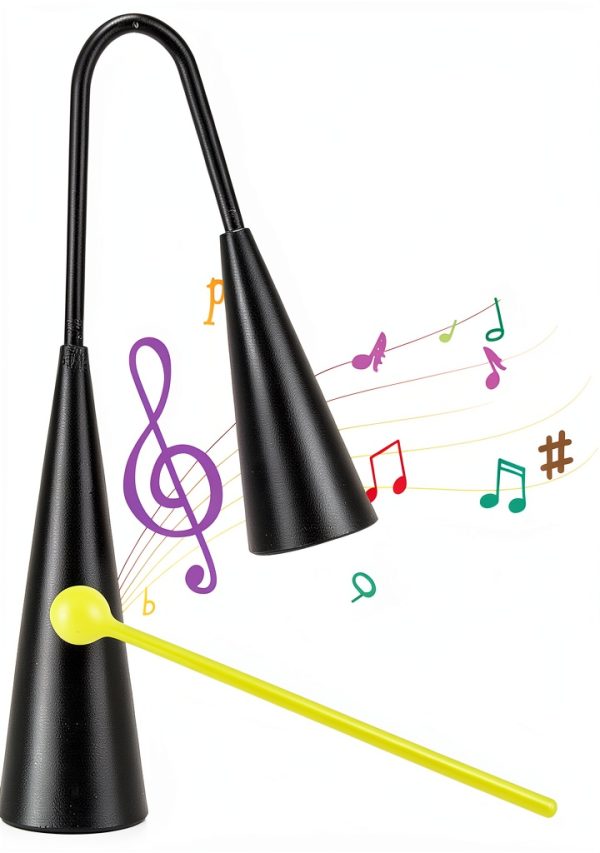 Agogo Bell Musical Instrument Metal Body-5
