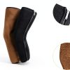 Fiocias Brown Lining Knee Protector for Men-1