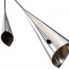 TUOREN Agogo Bell Silver Metal Hand Bell 1114-2