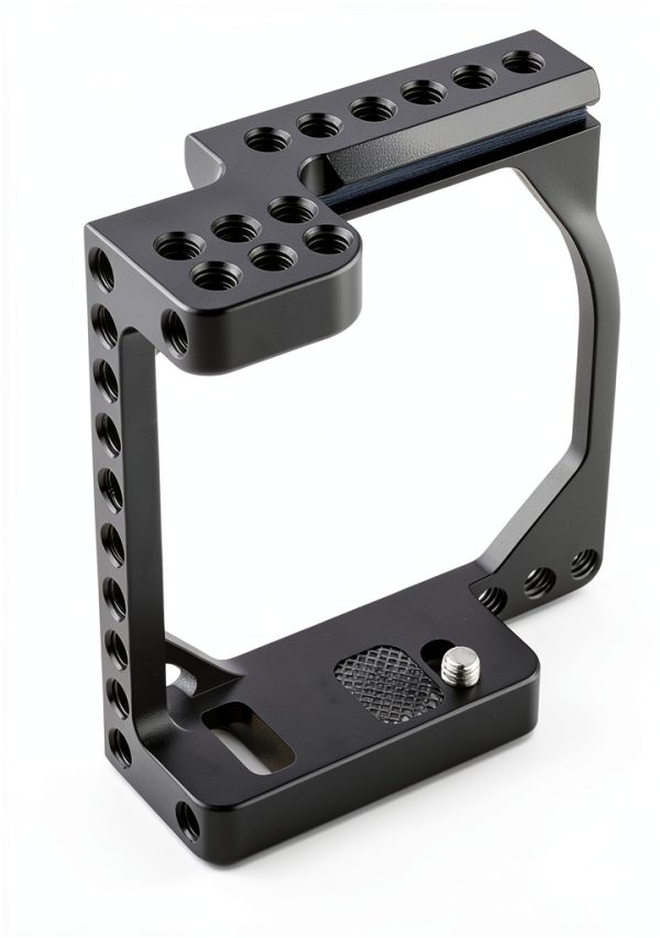 CAMVATE Video Stabilizer Cage Frame Black-2-1