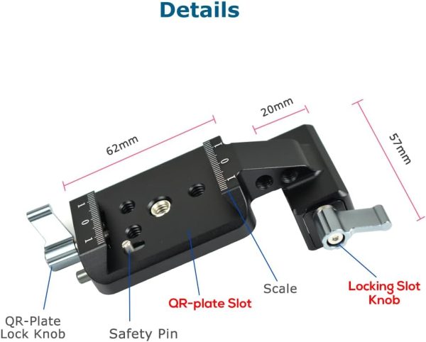 DJI RS3 Pro Vertical Camera Mount KOQINVIZ-8