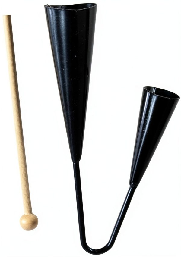 Agogo Bell Metal Handheld Musical Instrument ARTIBETTER-1