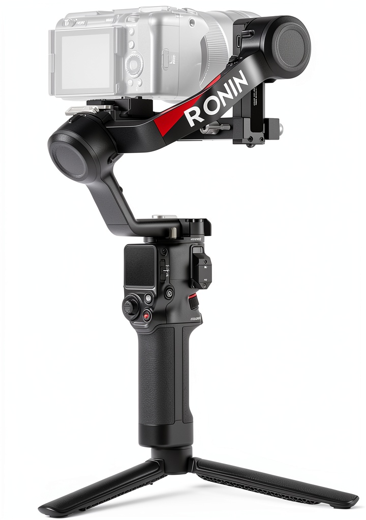 DJI RS 4 Combo in use