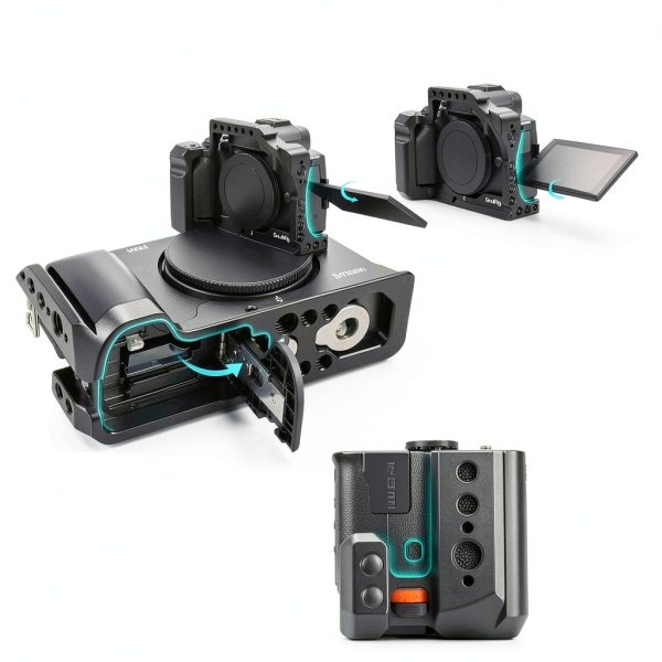 SMALLRIG Canon M50 Cage Aluminum Build Pro-2