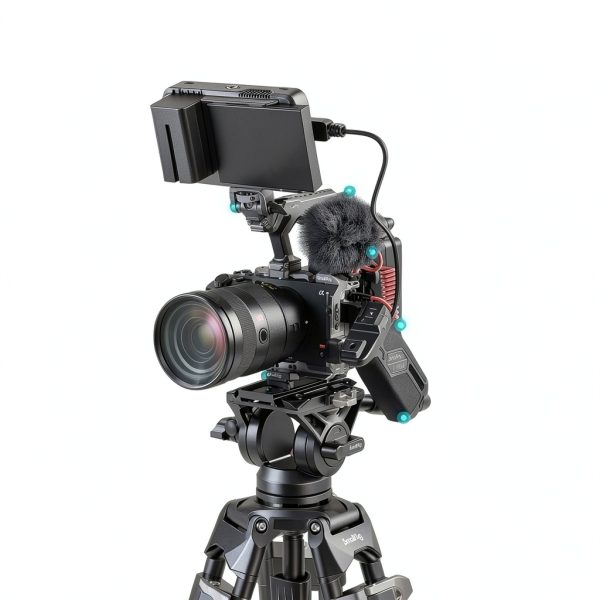 SmallRig HawkLock Half Cage for Sony FX3 Aluminum-9