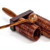 Pavo PP266 Agogo Bells Musical Instruments Wooden Finish-2