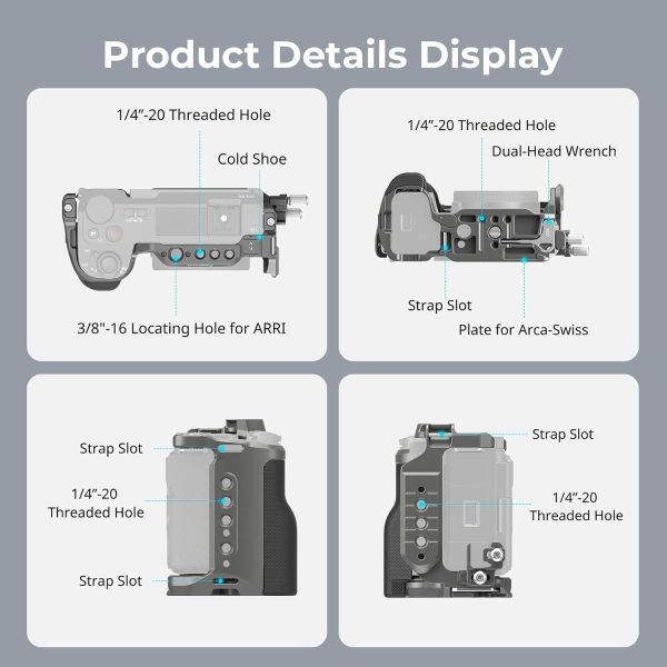 Sony ZV-E10 II Cage Kit SMALLRIG Video Stabilizer-1