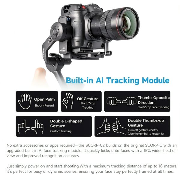 FeiyuTech SCORP-C2 Camera Gimbal Stabilizer-2