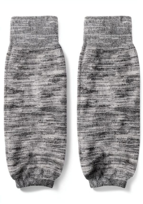 Gray Cycling Leg Warmers for Women by Pavo-2
