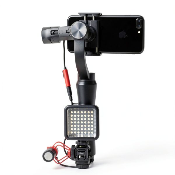 Universal Gimbal Mount ULANZI Triple Shoe Bracket-5