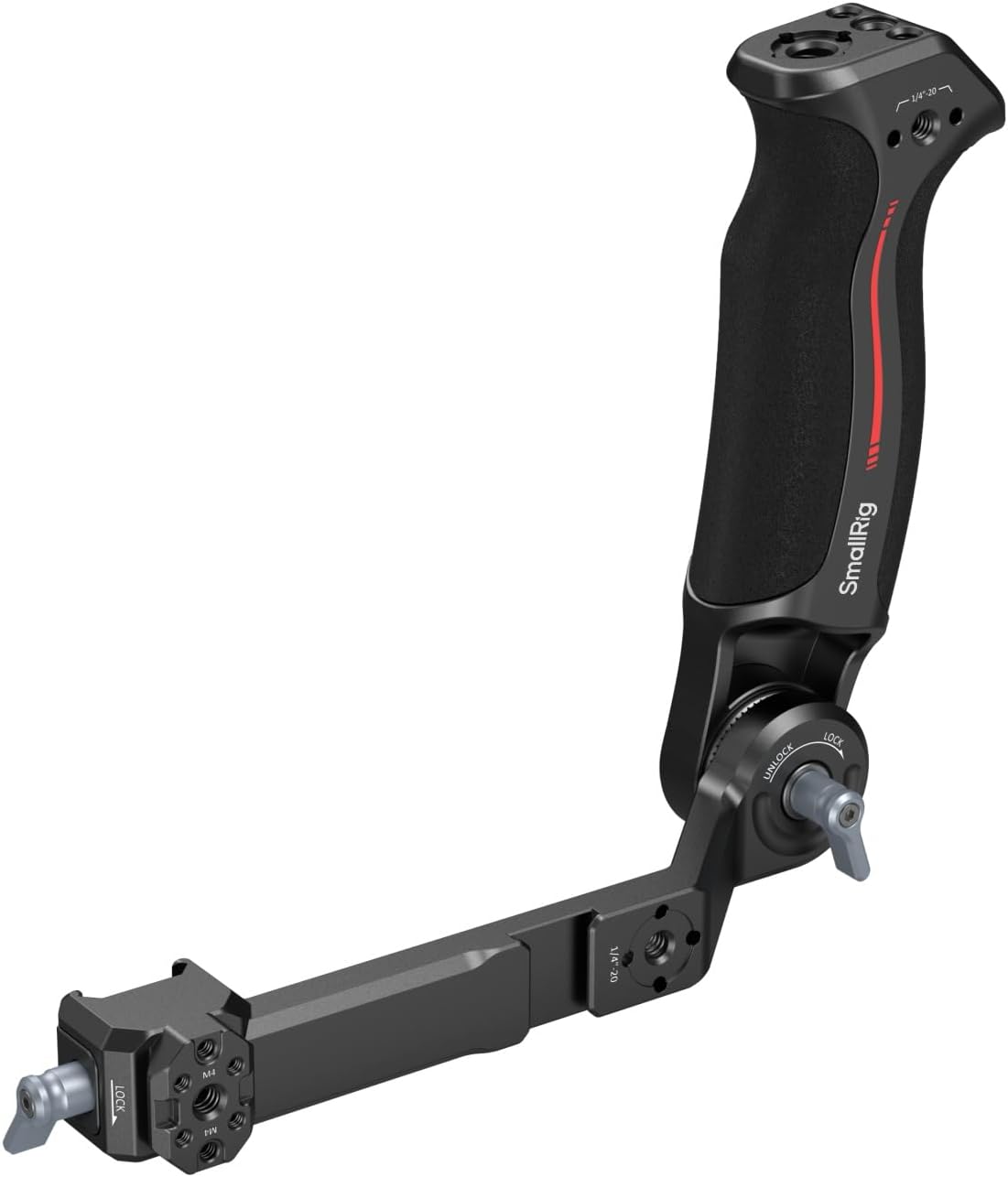 'SmallRig Sling Handgrip in use'