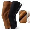 Fiocias Brown Lining Knee Protector for Men-3