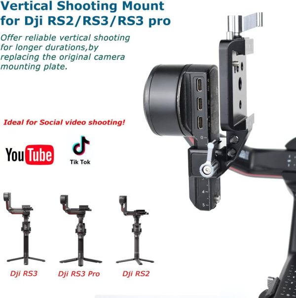 DJI RS3 Pro Vertical Camera Mount KOQINVIZ-1