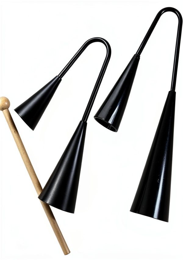 Agogo Bell Metal Handheld Musical Instrument ARTIBETTER-2