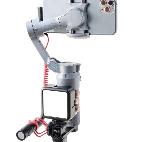 Universal Gimbal Mount ULANZI Triple Shoe Bracket-3