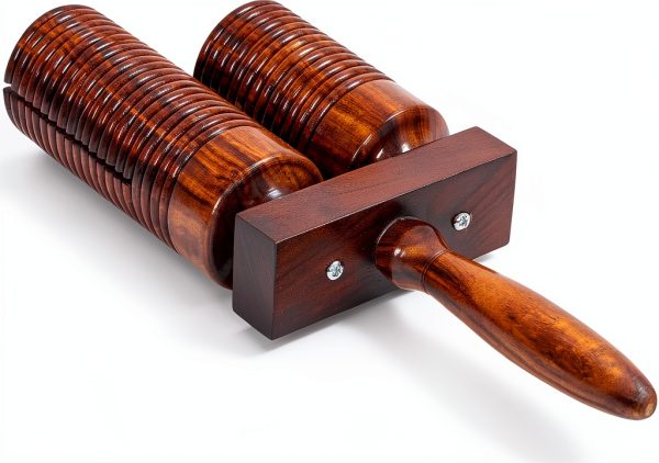 Pavo PP266 Agogo Bells Musical Instruments Wooden Finish-3