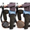 Cycling Knee Warmers Black Unisex-3