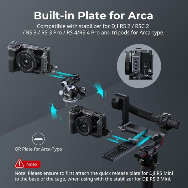Sony ZV-E10 II Cage Kit SMALLRIG Video Stabilizer-7