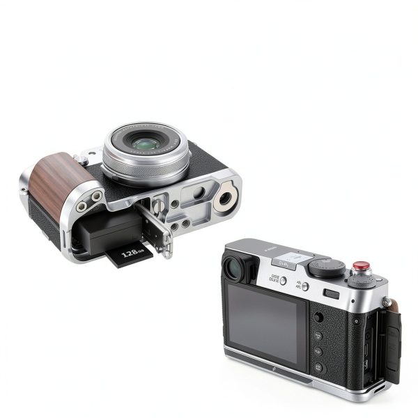 Fujifilm X100VI Handgrip by SmallRig Silver-3