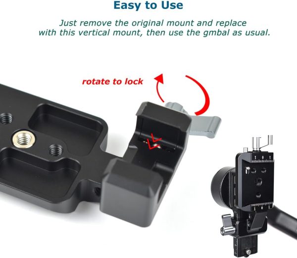 DJI RS3 Pro Vertical Camera Mount KOQINVIZ-2