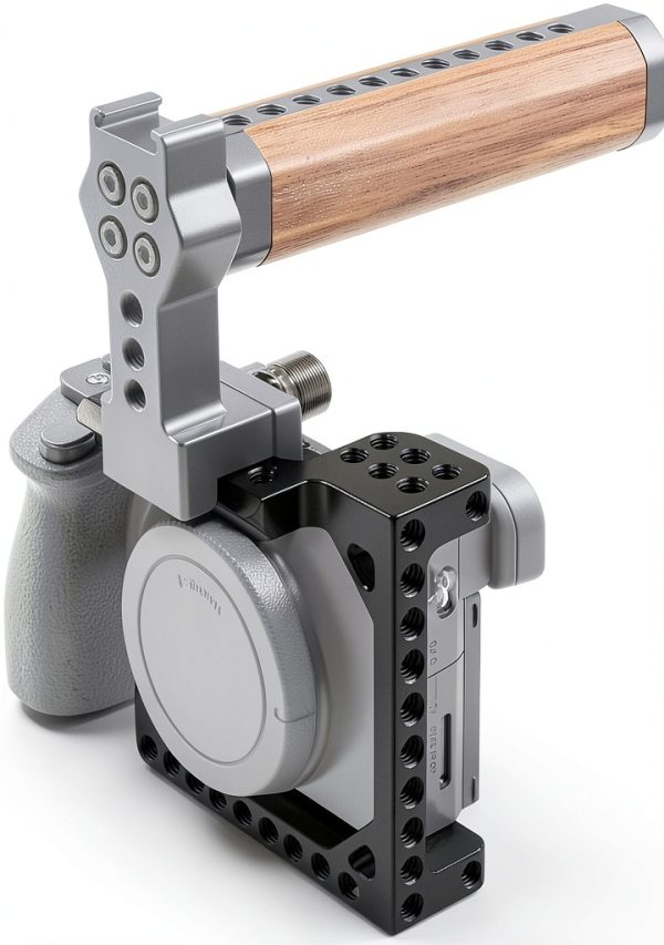 CAMVATE Video Stabilizer Cage Frame Black-2-2