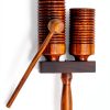 Pavo PP266 Agogo Bells Musical Instruments Wooden Finish-0