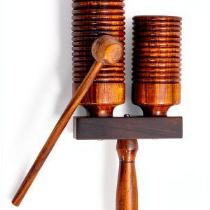 Pavo PP266 Agogo Bells Musical Instruments Wooden Finish-0