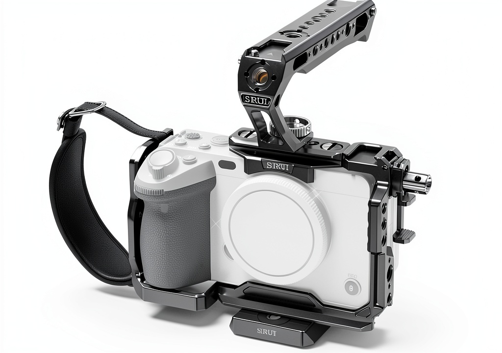 SIRUI camera cage mounted on Sony FX3