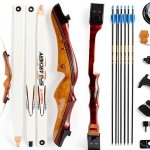 SOPOGER Recurve Bow and Arrow Set for Teens-0