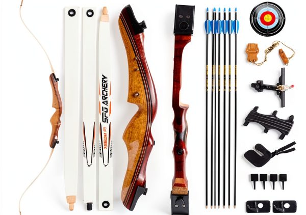 SOPOGER Recurve Bow and Arrow Set for Teens-0