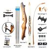 SOPOGER Recurve Bow and Arrow Set for Teens-4