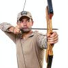 Recurve Bow Motion Zeus Yellow Wood 30LB-5