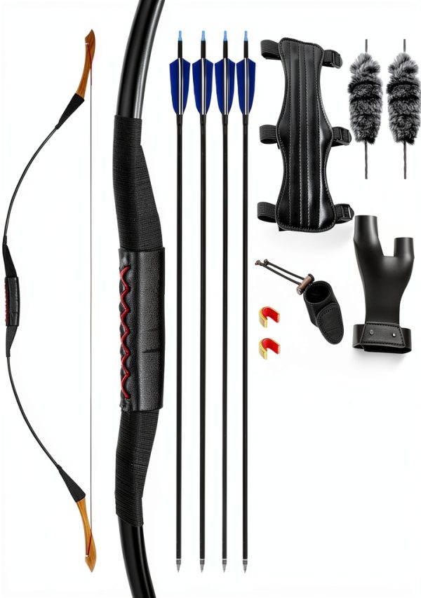 SPG Traditional Recurve Bow Set for Adults-0