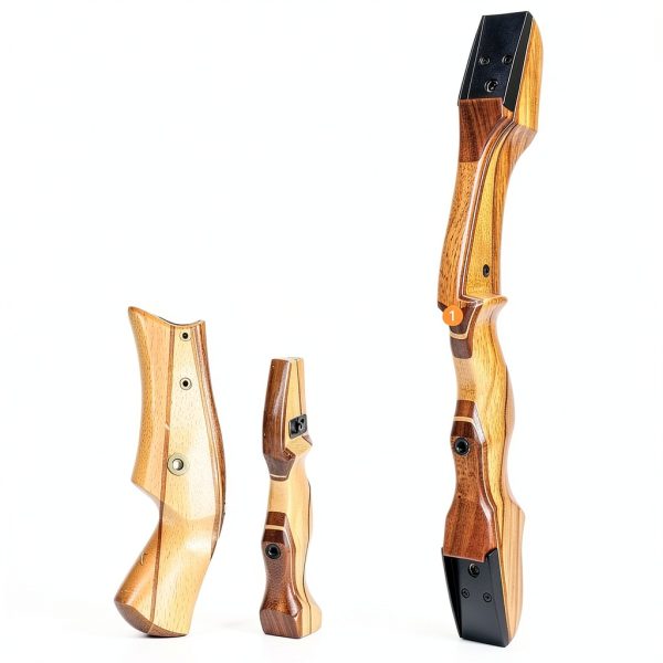 Recurve Bow Motion Zeus 50lb Yellow Wood-2