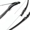 Reverse Bow 30lb Black Nylon Recurve Set by Catch Hunt-3