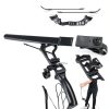 SERfawnCH Recurve Bow 51in Black Aluminum Carbon Fiber 35lb Draw-6