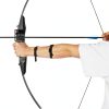 Reverse Bow 30lb Black Nylon Recurve Set by Catch Hunt-5